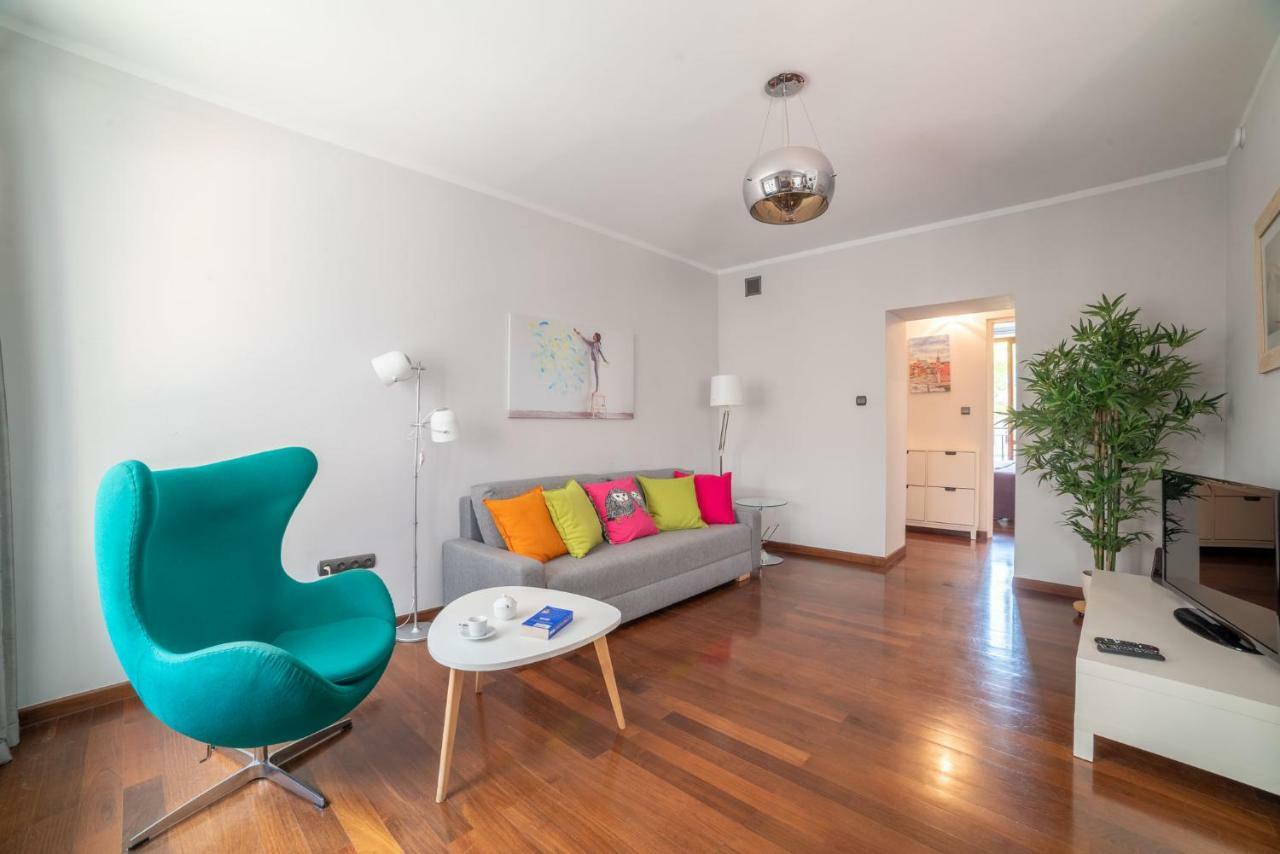 City Center Boutique Apartment Warschau Exterior foto