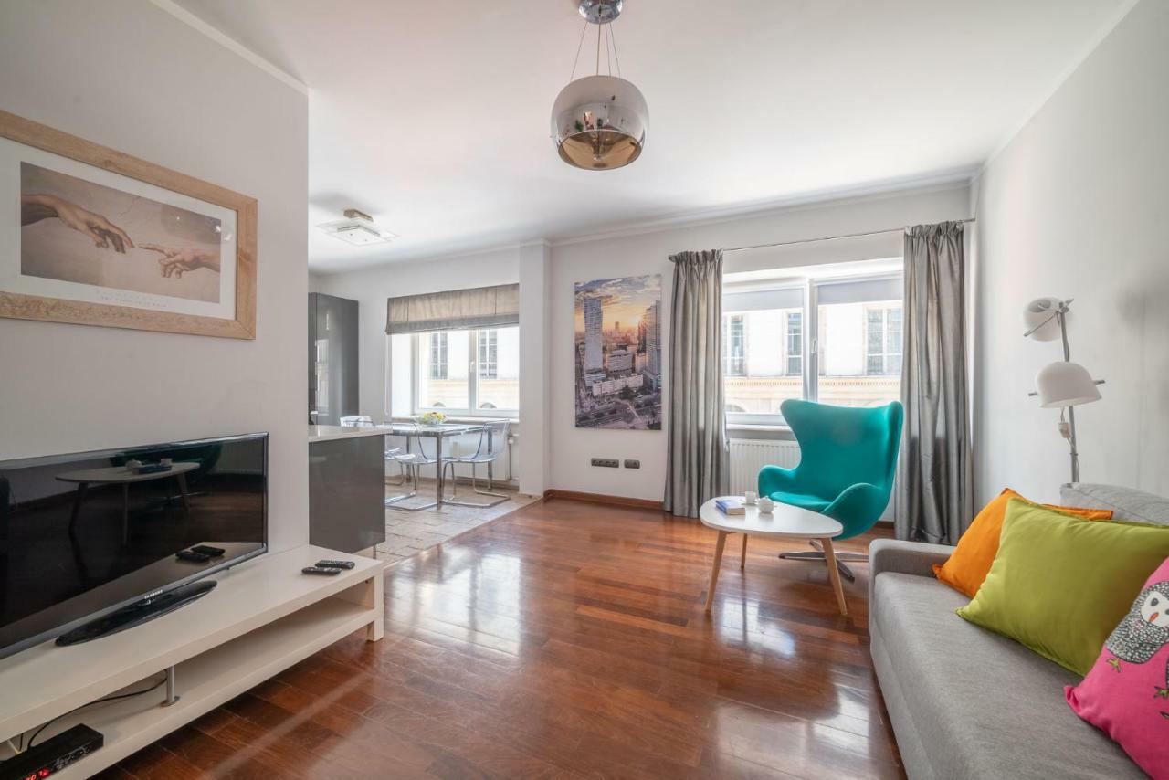 City Center Boutique Apartment Warschau Exterior foto